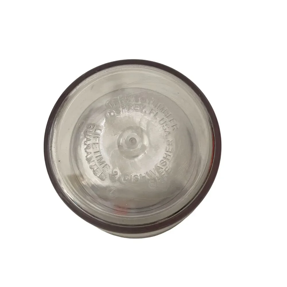 Tervis 24 Oz‎ Tumbler Palm Trees 7 1/2 Inches Tall Insulated Double Walled